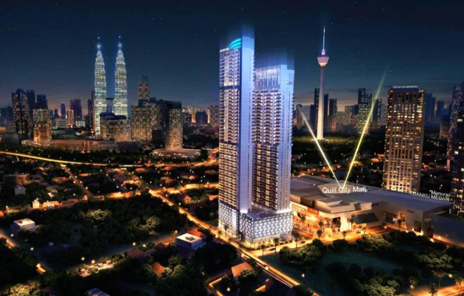 The Luxe Colony Klcc By Sky Pool Apartment Kuala Lumpur Exterior photo